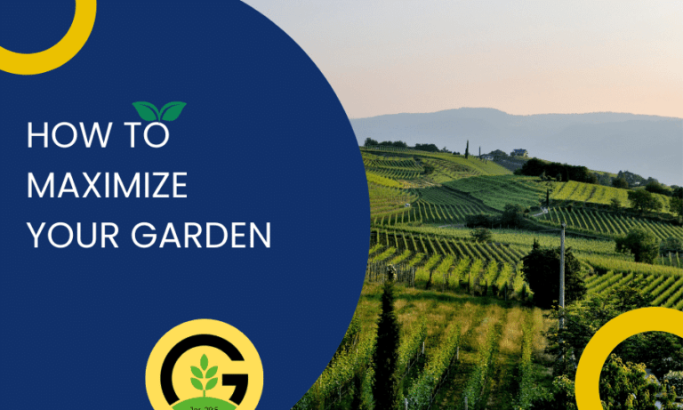 Garden. How to maximize