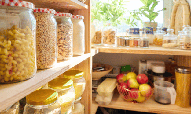 Food storage. dehydrated food