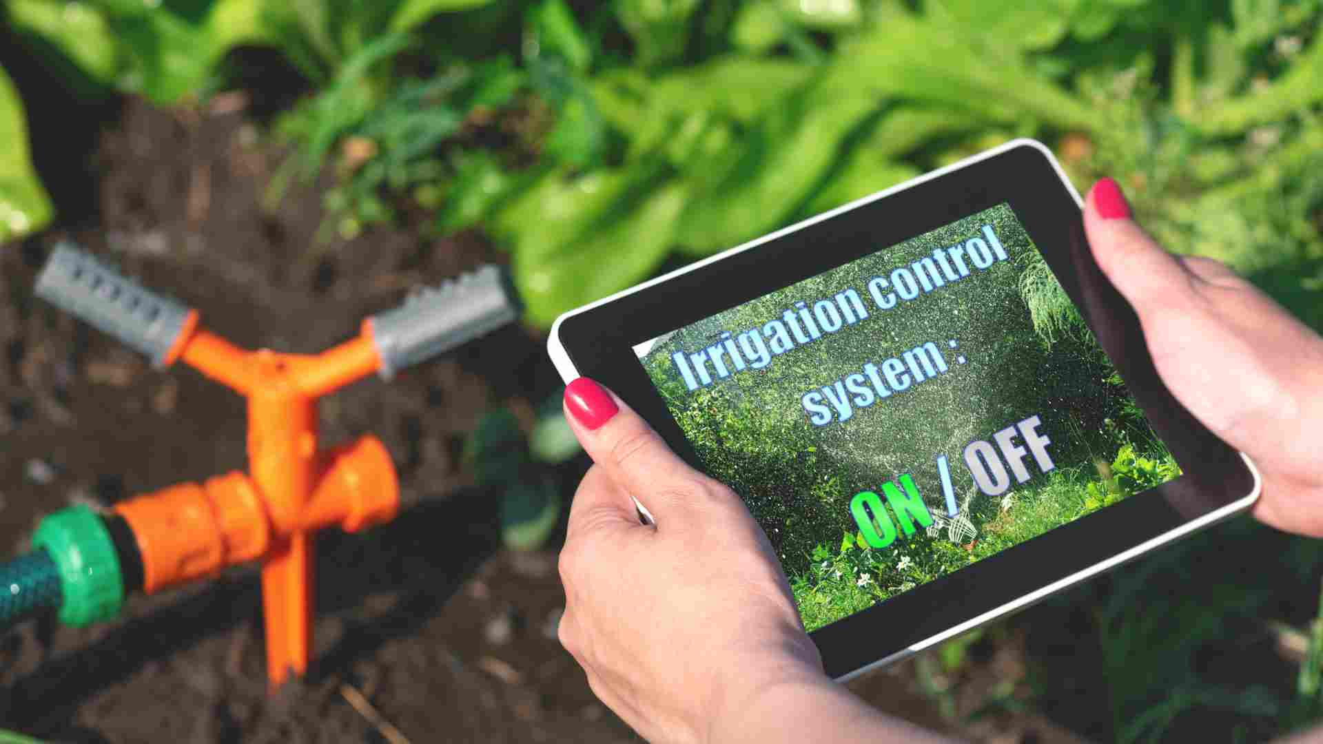 How to Level Up Your Garden with Smart Gardening irrigation system with tablet